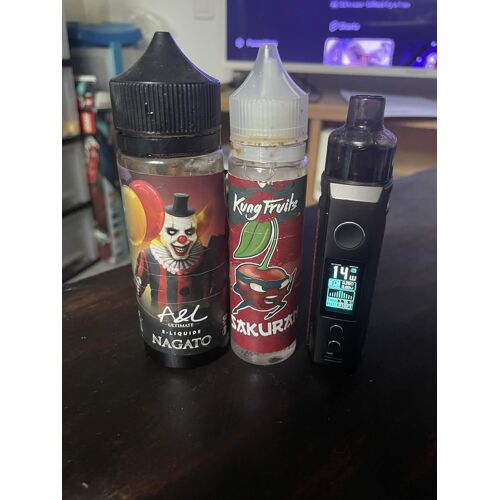 Cigarette électronique Voopoo (je ne vends pas aux mineurs!)