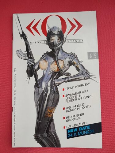 « O » Fashion, Fetish & Fantasies Magazine N°5 Czernich Curiosa Érotique