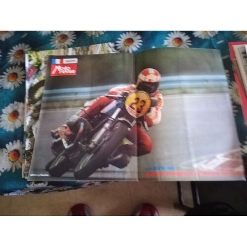 Poster Rigal Hubert Bmw 980 Tour De France Moto 1975