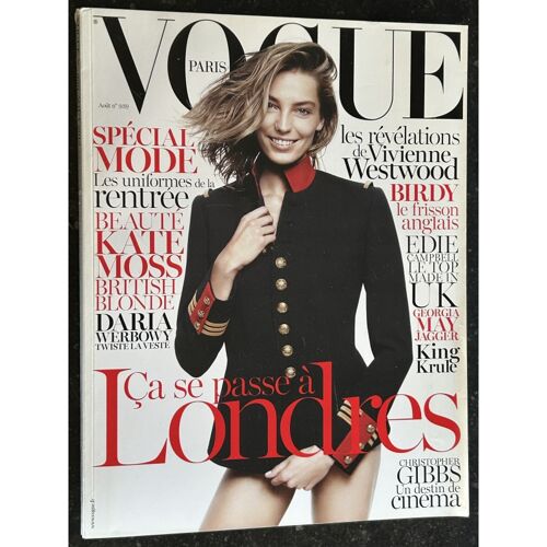 Vogue 938 Aout 2013 Spécial Mode Kate Moss Edie Campbell Georgia May Jagger