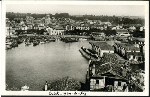 Carte Postale N°1345, Saint-Jean-De-Luz, Basses-Pyrénées, Vue Générale, 1949