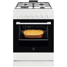 Electrolux LKK620010W Cuisinière Electrique Gaz Blanc