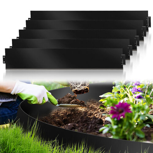 Bordure De Pelouse Grille Pour Plantes Rouleau Défense Contre Les Limaces Clôture De Parterre 100x15cm 45m
