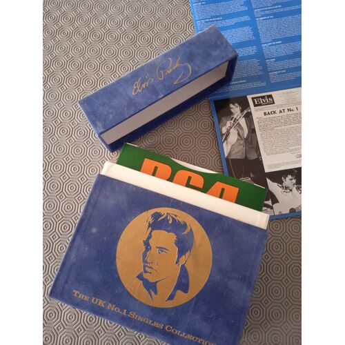 Elvis Uk Singles , Vinyles Box