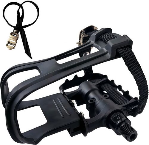 Subzonal-Pédales Vélo Avec Système Smartfit | 500 Kg De Charge Max | Matériau | Roulements Étanches Double Ip67 | Vis 9/16" Compatible Peloton/Home Trainer/Spinning/Vtt/Route