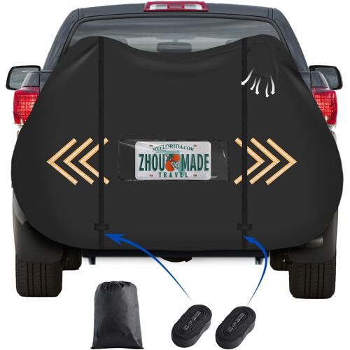 Subzonal-Housses De Porte-Vélos Pour 2 Vélos Sur Attelage De Voyage 2xl : 208 X 95 X 120 Cm