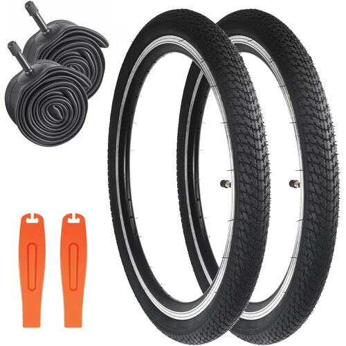 Subzonal-Lot De 2 Pneus De Vélo Pliables 16"" 16 X 1,75 47-305 Pour Vtt 16"", Vélo D'enfant, Vélo D'étudiant, Vélo Pour Fille, Tricycle