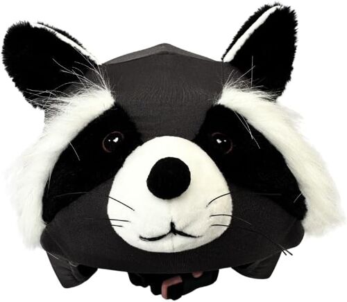 Subzonal-Coolcasc Raton Laveur - Couvre Casque Ski Enfant Universel - Personnalisez Votre Casque Avec Une Housse Protectrice, E Et Amusante - Accessoires Ski - Taille Unique