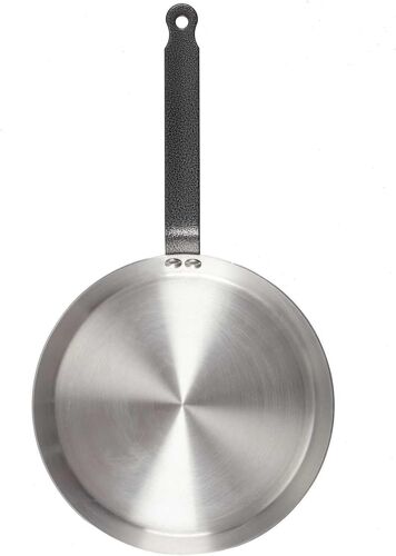 Subzonal-Kc2610, Crêpière En Aluminium Antiadhésive 26 Cm, Conçue Pour Crêpes, Pancakes Et Omelettes, Design Élégant Et Moderne, Facile À Nettoyer, Couleur Argent