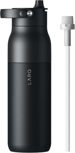 Subzonal-Bouteille Swig Top 680ml -Bouteille À Large Goulot En Acier Inoxydable À Isolation Sous Vide | Garde L¿Eau Froide | Bouteille D¿Eau Réutilisable Pour Le Sport Et Les Voyages, Obsidian Black