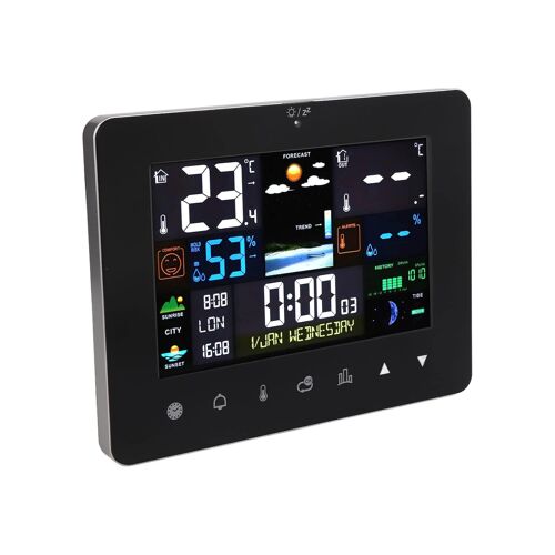 SUBZONAL-Station de Prévisions Météorologiques sans Fil avec Capteur pour des Projections Précises et de Multiples Fonctions pour une Utilisation Quotidienne