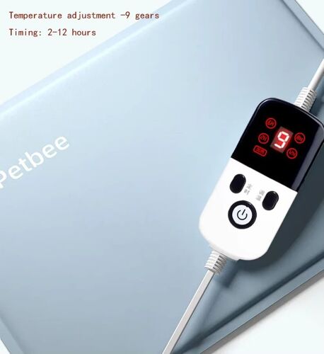 Coussin Chauffant Électrique Pour Chien Et Chat – Tapis Chauffant Imperméable Pour Animaux