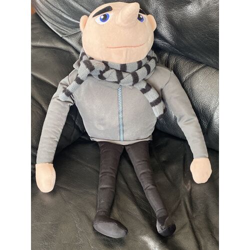 PELUCHE GRU UNIVERSAL STUDIOS MOI, MOCHE ET MÉCHANT GRIS 45 CM