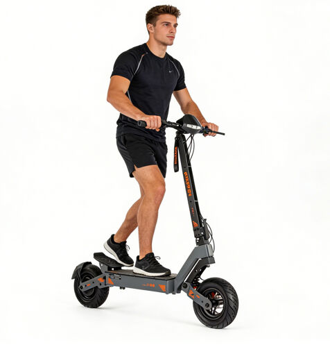 Trottinette Électrique Kukirin G4 (Version 2025) - Moteur 2000w - Batterie 60v 20ah - Pneu À Vide De 11" - Autonomie Max 75 Km