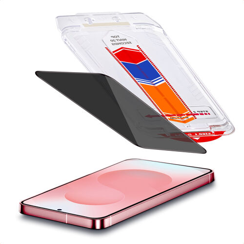 Accezz Protection d¿écran en verre trempé avec filtre de confidentialité + Applicateur Samsung Galaxy S26