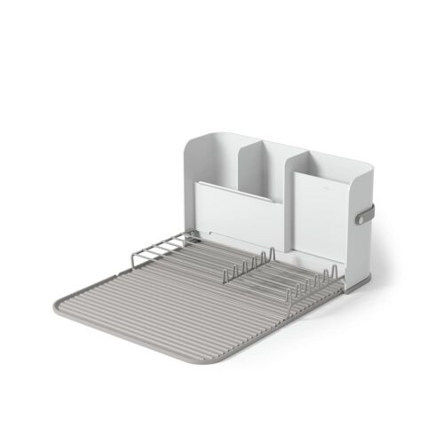 Égouttoir À  Vaisselle Gris En Plastique
