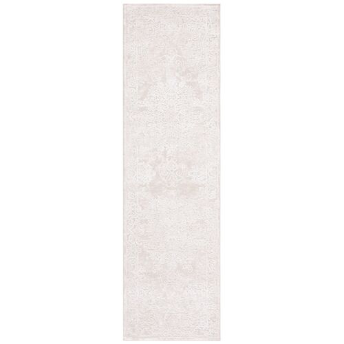 Tapis Polyester Crème / Ivoire 69 X 183 Cm