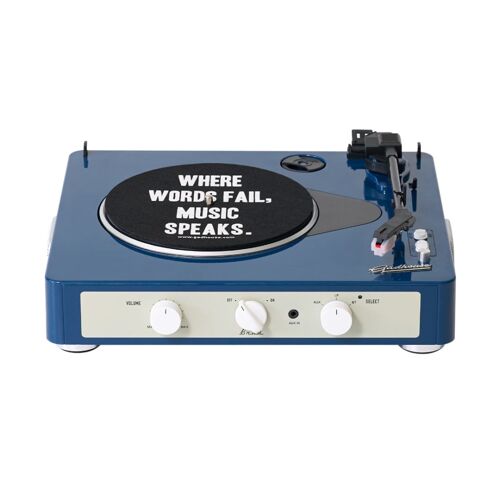 Platine vinyle portable avec Bluetooth marine