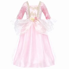 Déguisement Enfant Robe De Princesse Rose 3 4 Ans