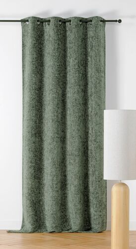 Rideau D'ameublement Vert Kaki 135x250cm