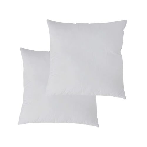 Lot De 2 Oreillers Souples Enveloppe Coton 65 X 65 Cm