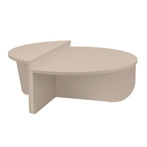 Lot de 2 tables basses - L90 cm - Cashmere