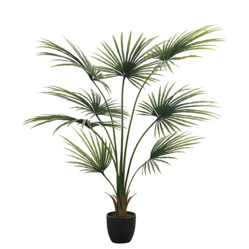 Palmier Kwai En Pot Artificiel Vert H160
