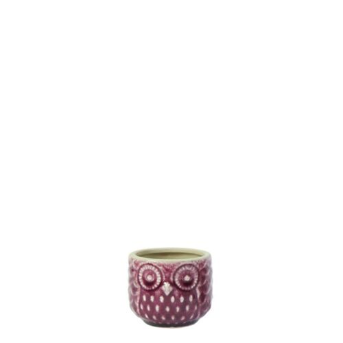 Cache-Pot Décoratif En Céramique Violet D8