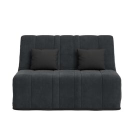 Banquette bz avec 2 coussins offerts tissu coton pacifico 140x190