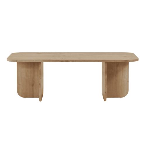 Table basse rectangulaire L120 cm - Effet Chêne