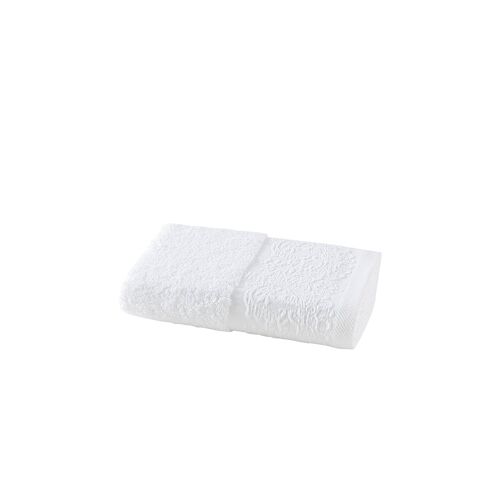 Serviette Invite Coton Blanc 40x60 Cm