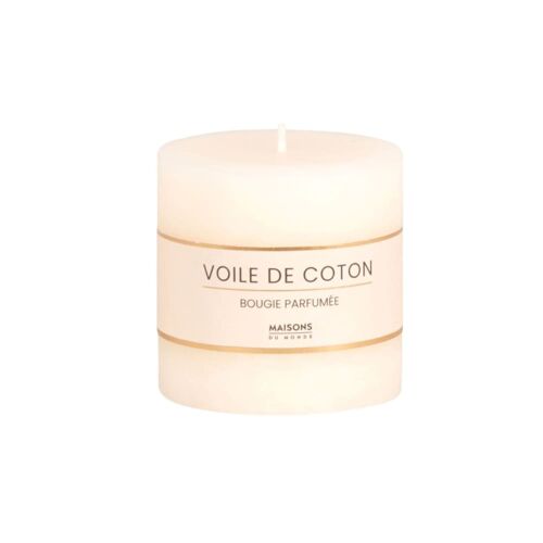 Bougie parfumée blanche H7, 230g