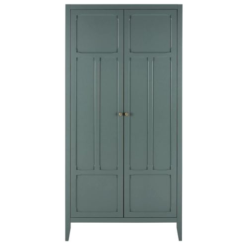 Dressing 2 portes battantes vert foncé