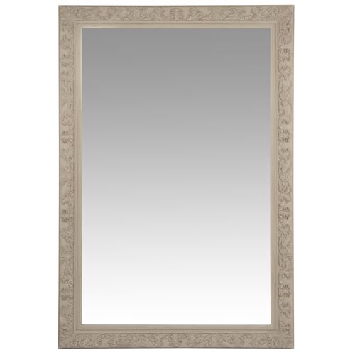 Grand miroir rectangulaire à  moulures 120x180