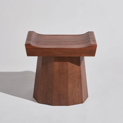 Tabouret en bois de manguier