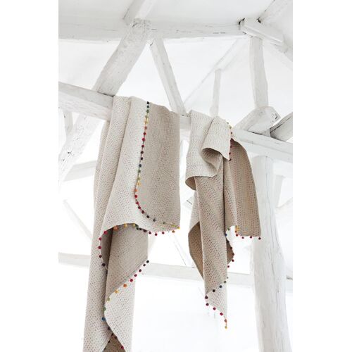 Plaid En Coton Multico 140 X 200