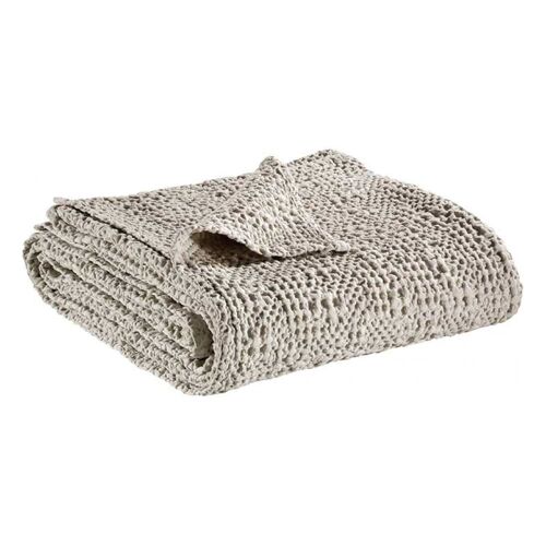 Plaid En Coton Lin 140 X 200 Cm