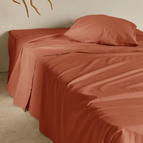 Drap Plat Coton Lin Valentine