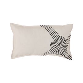 Coussin coton lin Nautique