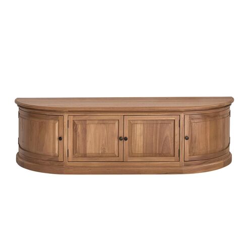ADAM Meuble TV en bois de teck 160 cm