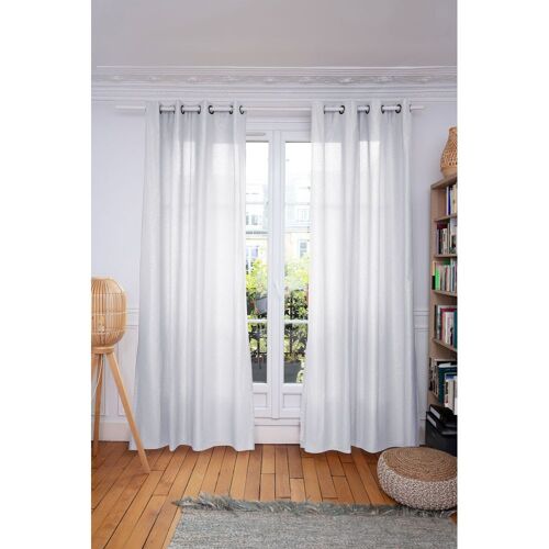 Voilage Thermique Oeillets Blanc Mc720 140x240