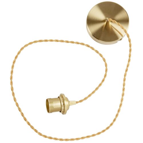 Câble Pour Suspension Doré L120