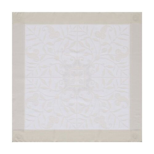 Serviette En Coton Ivoire 58 X 58