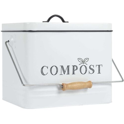 Poubelle de cuisine à  compost vintage 10 litres