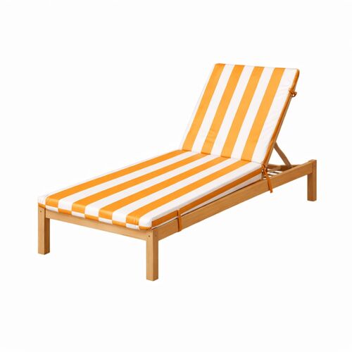 Matelas Bain De Soleil Imperméable Déhoussable À Rayures Pour Transat Arcachon