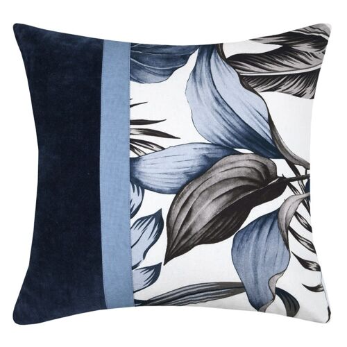 Coussin Coton Bleu 40x40cm