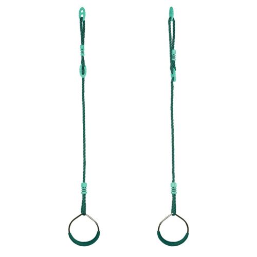 Paire d\\'anneaux en métal pour balançoire