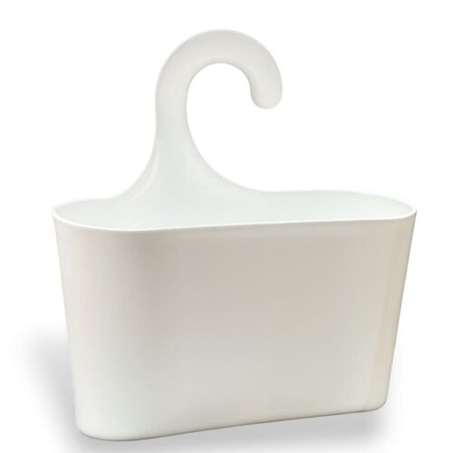 Panier de douche à  suspendre 26x10 cm Blanc