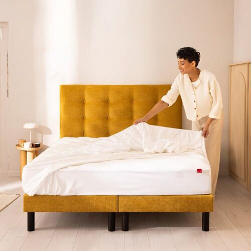 Protège matelas en coton 90 x 190/200 cm