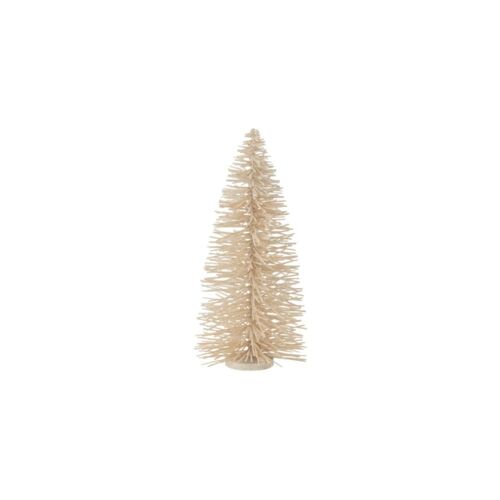 Sapin de Noël en bois blanc 20x20x48 cm